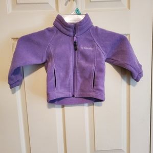 Columbia Toddler Fleece Sz 2T Full Zip Jacket